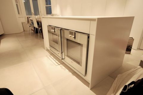 Integrated Ovens to Island Unit