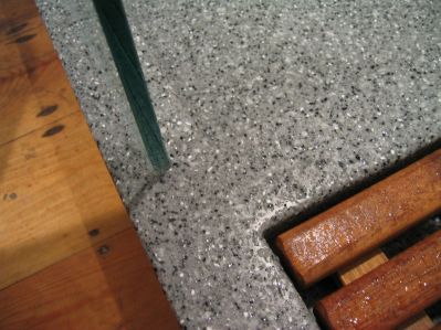 Bespoke HI-MACS Shower Tray and Duck Board