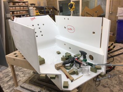 Custom Made Bath in Workshop
