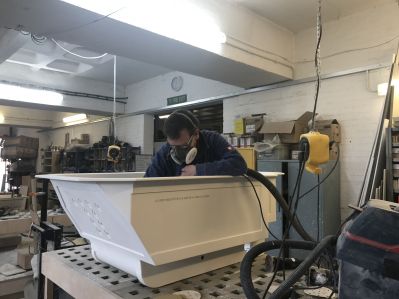 Bespoke Bath Final Polishing
