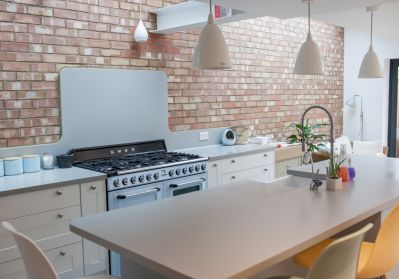 Corian Galley Kitchen