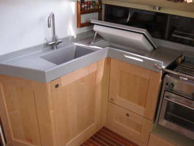 Ocean Science Boat Kitchen Worktops