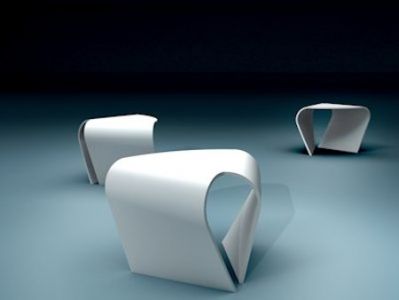 HI-MACS Twisted Table