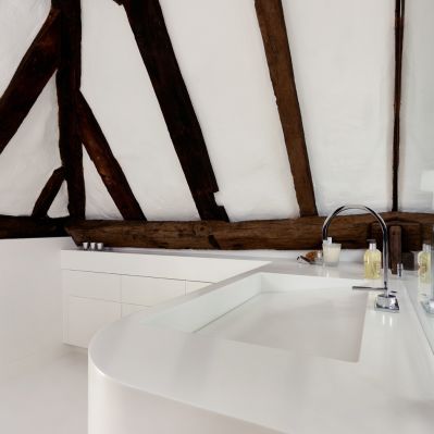 Bespoke basin with Sloped Slot Waste