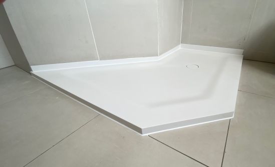 Bespoke Shower Tray - Irregular Hexagon