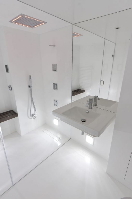 Solidity Solid Surface Steam Room