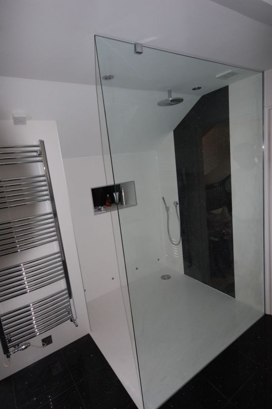 Walk in Bespoke Shower Tray