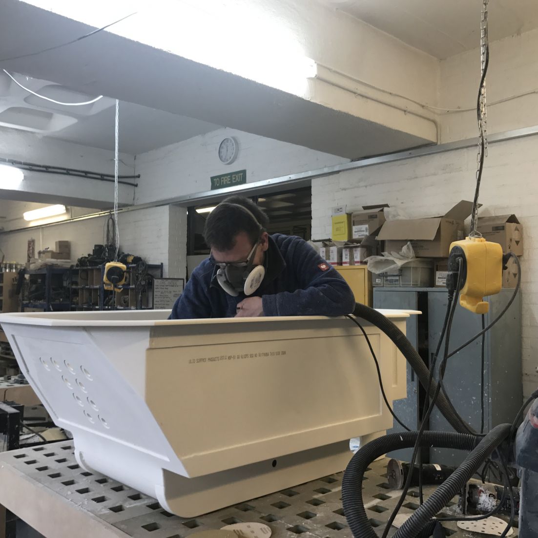 Bespoke Bath Final Polishing