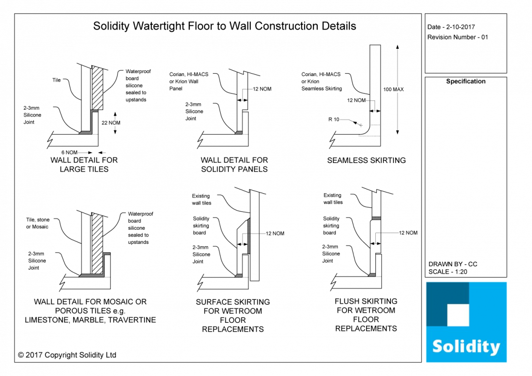 Wetroom Floor Detail